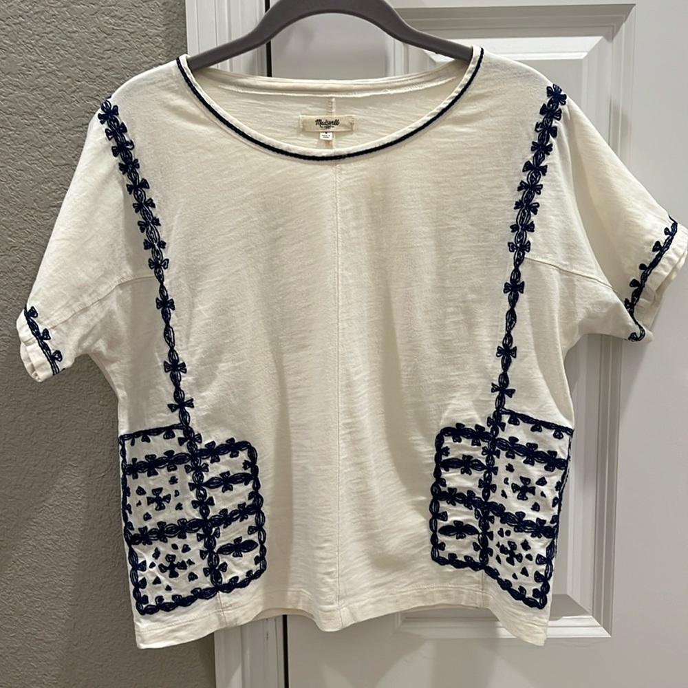 Madewell Embroidered T-Shirt